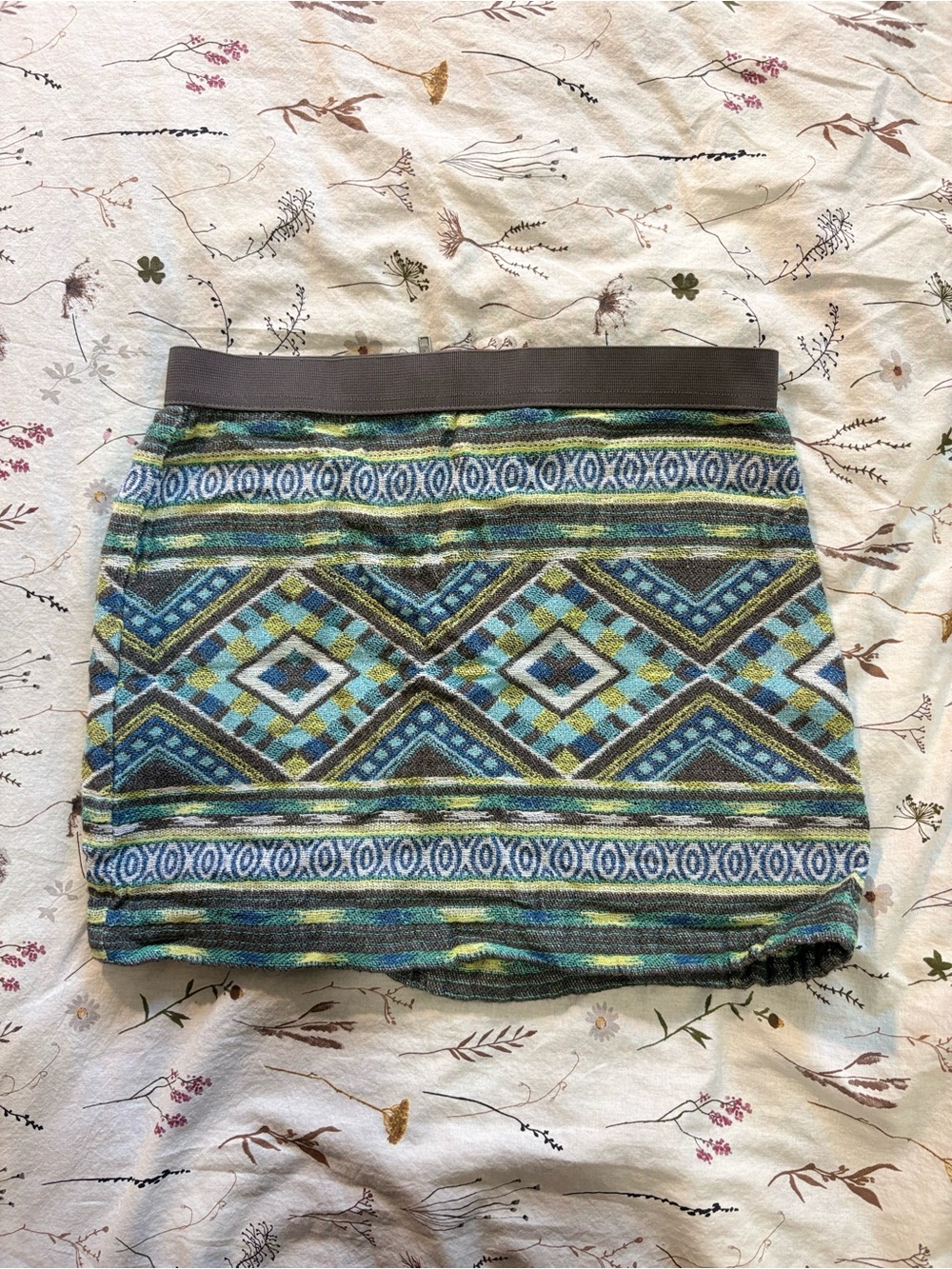 American Eagle Aztec Mini Skirt
